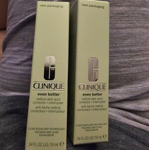 Clinique Even Better Radical Dark Spot Corrector in Light Green Packaging
